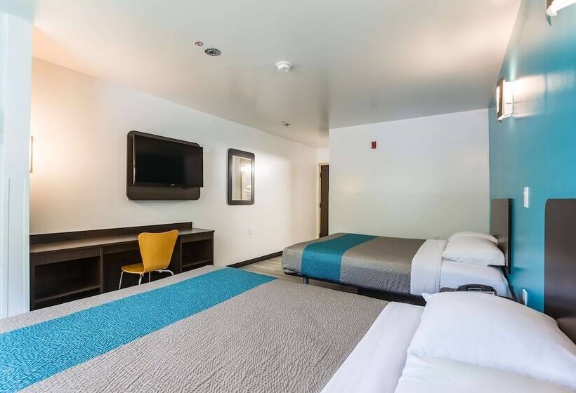 חדר סטנדרט שתי מיטות זוגיות, Motel 6 Smyrna, Ga   Atlanta