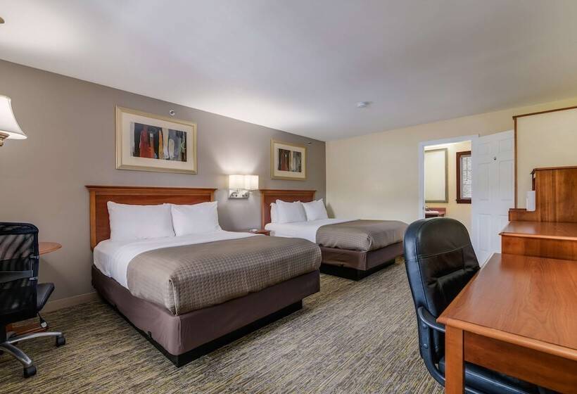 Номер Стандарт 2 Двуспальные Кровати, Americas Best Value Inn Scarborough Portland