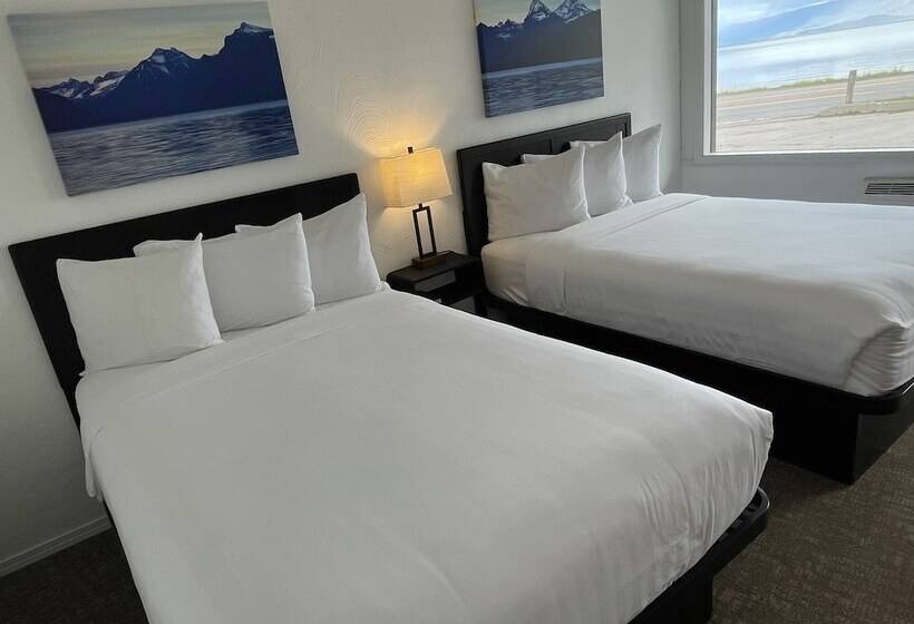 스탠다드 룸 더블 침대 2개, Americas Best Value Inn Polson