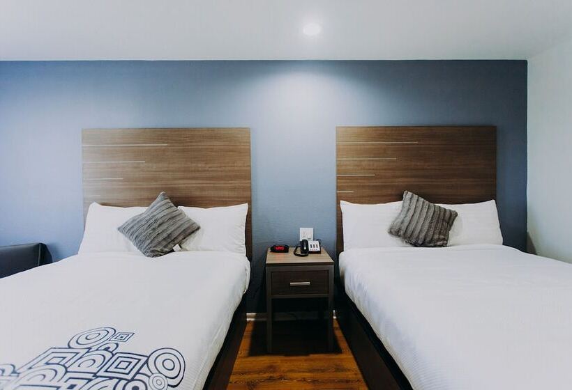 اتاق استاندارد با 2 تخت دوبل, Scottish Inn & Suites   Kemah Boardwalk