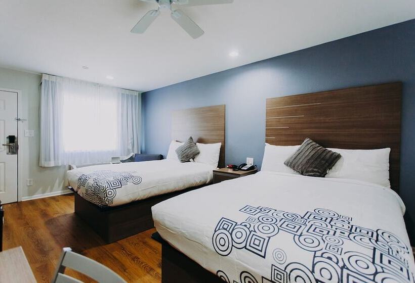 اتاق استاندارد با 2 تخت دوبل, Scottish Inn & Suites   Kemah Boardwalk
