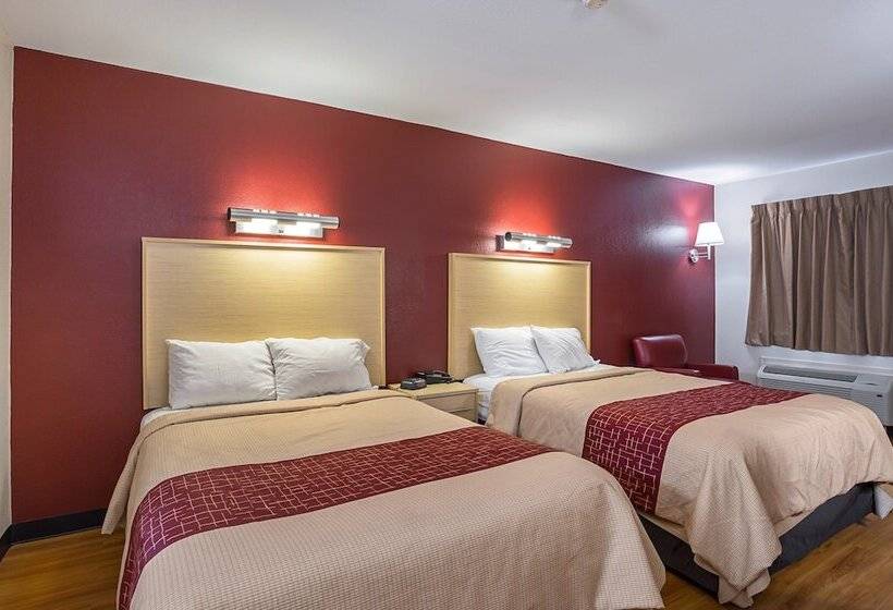 Номер Стандарт 2 Двуспальные Кровати, Red Roof Inn West Memphis, Ar