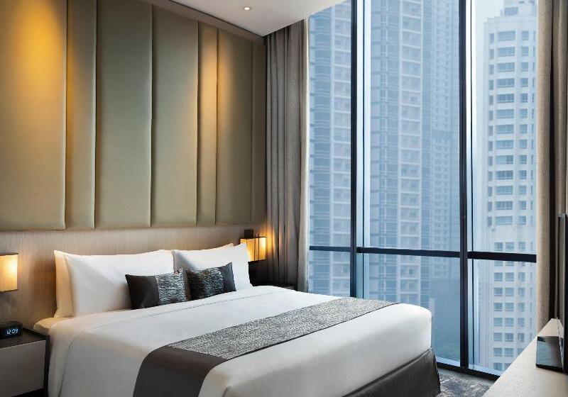 带大床的套房, Mangkuluhur Residences By Lorin