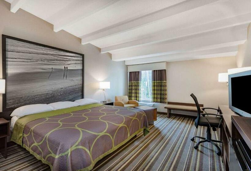 스탠다드 룸 킹사이즈 침대, Super 8 By Wyndham Melbourne