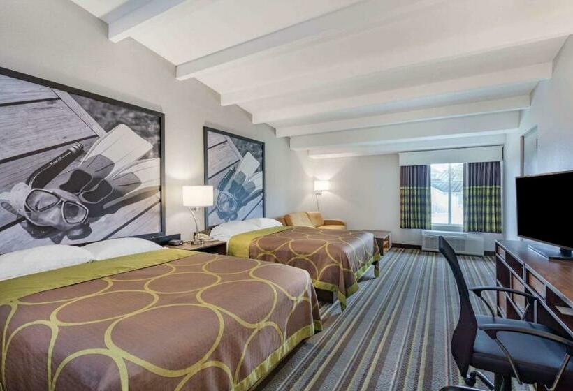 디럭스 룸, Super 8 By Wyndham Melbourne