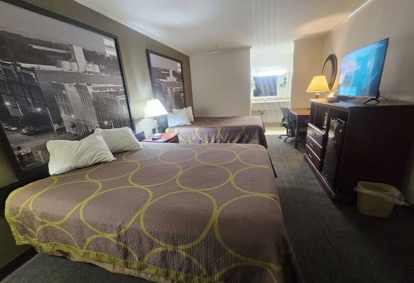 Номер Стандарт 2 Двуспальные Кровати, Budgetel Inn & Suites