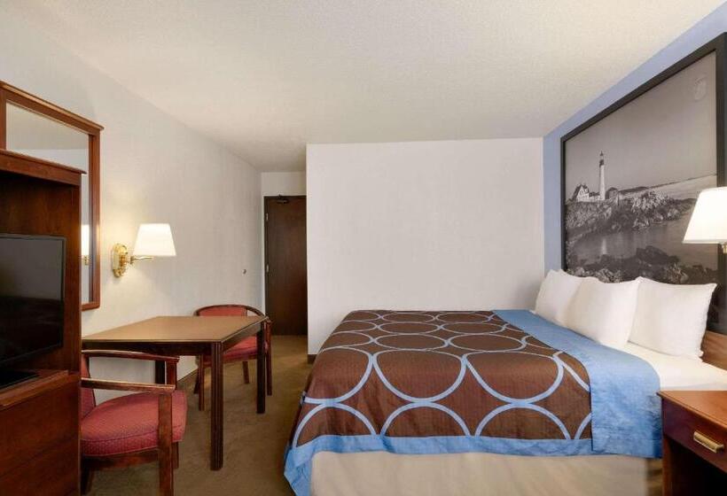 Стандартный Номер Кровать Кинг, Super 8 By Wyndham Portland Me