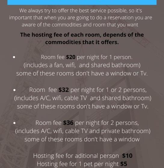 Quarto Estandar, Bluerock Hostal