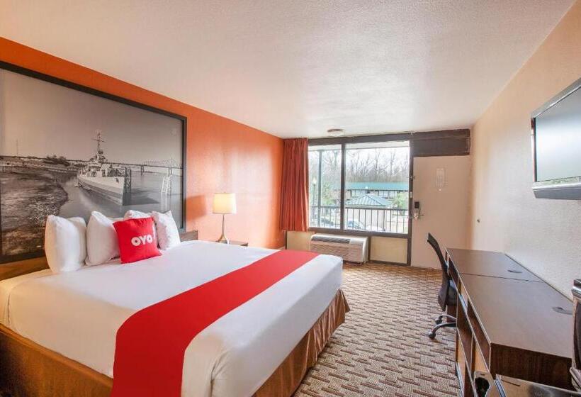 장애인을 위한 킹사이즈 침대 스탠다드 룸, OYO Hotel Port Allen LA I-10 West