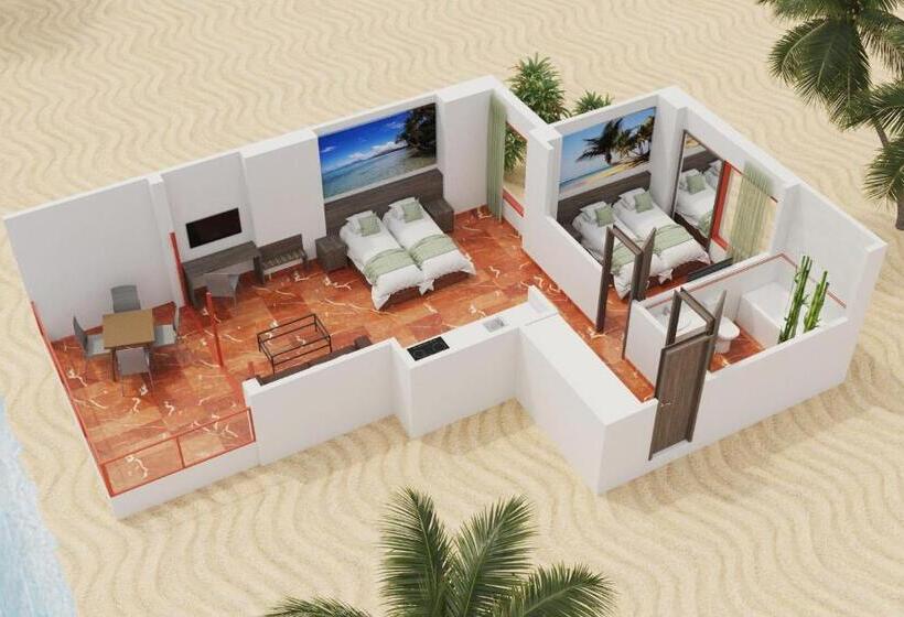 Appartement 2 Chambres, Magic Tropical Splash