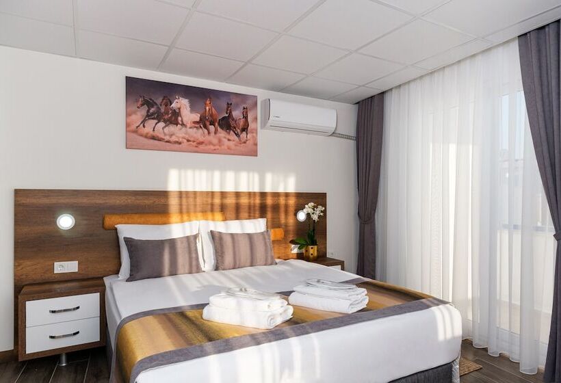 اتاق لوکس یک تخته, Grand Gulluk Hotel & Spa City Cender Antalya