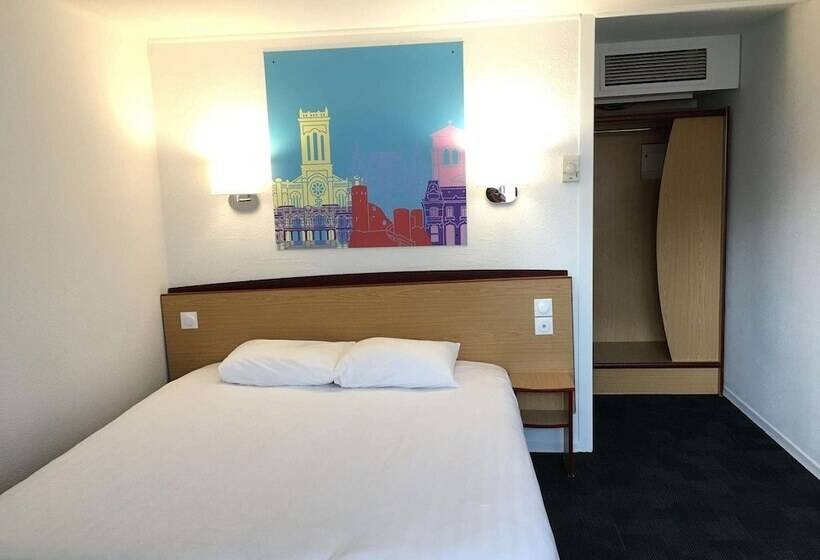 标准间带双人床, Kyriad Direct Marseille Est  La Valentine