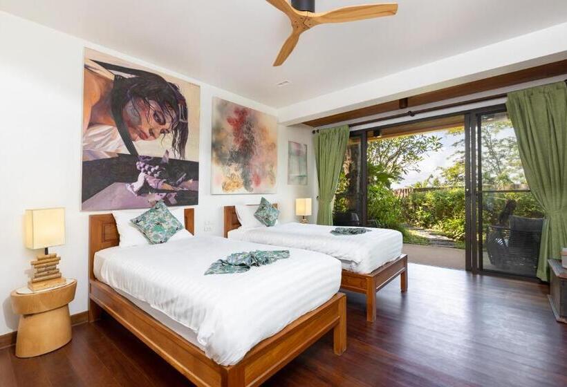 침실 3개 빌라, Samsam Yao Noi  Andaman Magic & Art Villas
