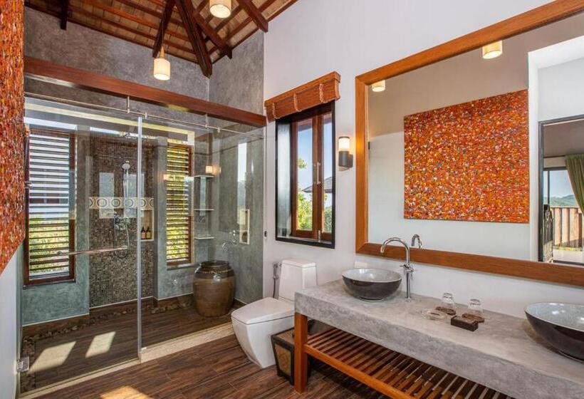 Villa 1 Soveværelse Havudsigt, Samsam Yao Noi  Andaman Magic & Art Villas