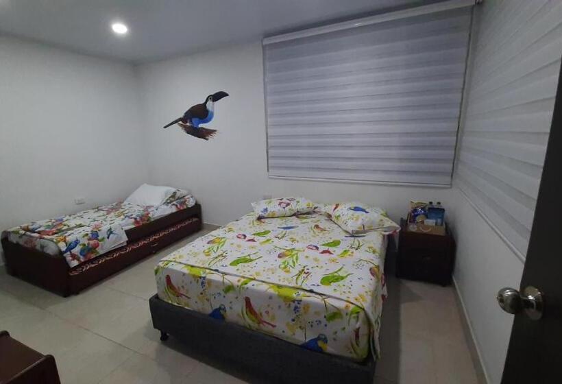 Quarto Quádruplo Estandar, Finca Bella Vista
