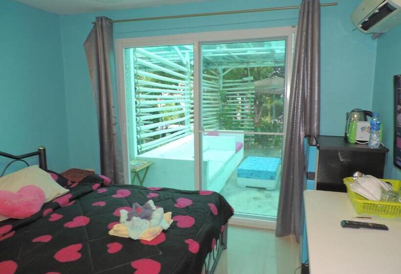 Habitación Estándar Interior, Blue Paradise Residence