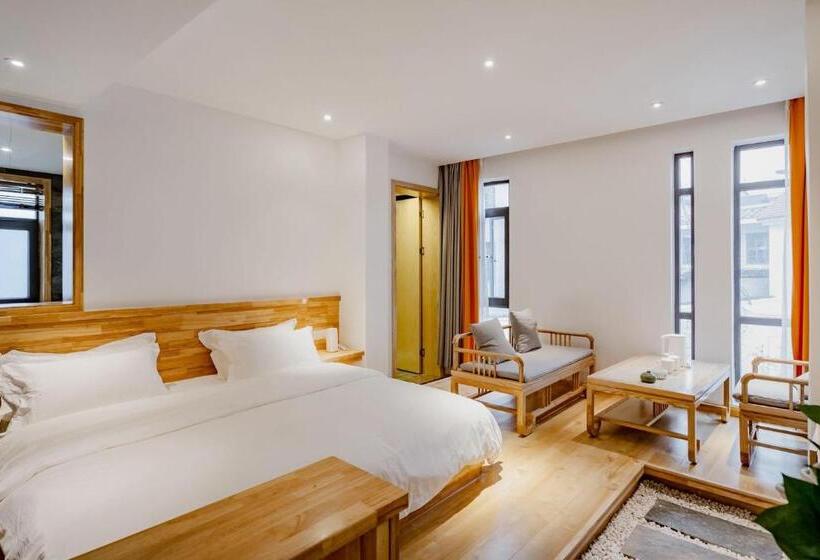 キングサイズベッドのスタンダードルーム, Su Xin Resort Inn