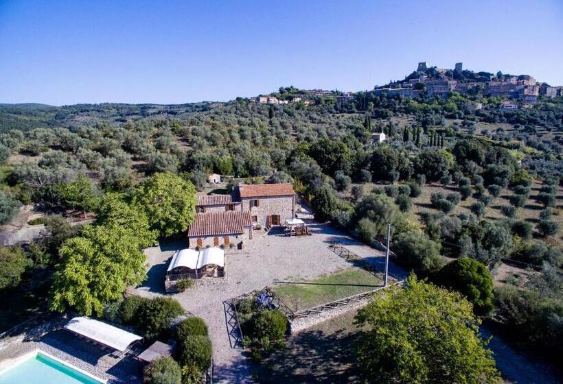 Апартаменты 3 Спальни, Tenuta Montemassi Podere Montauzzo