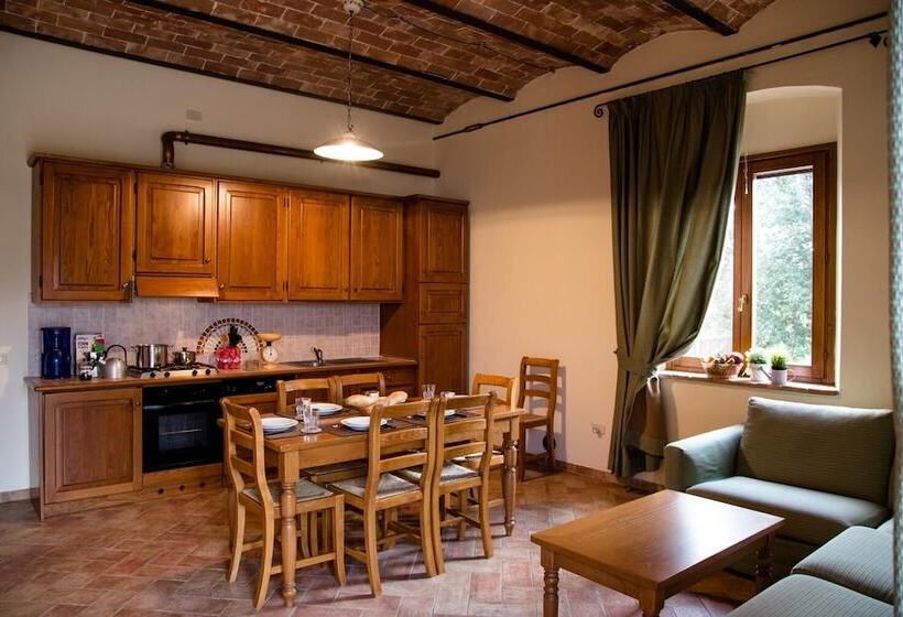 Апартаменты 1 Спальня, Tenuta Montemassi Podere Montauzzo