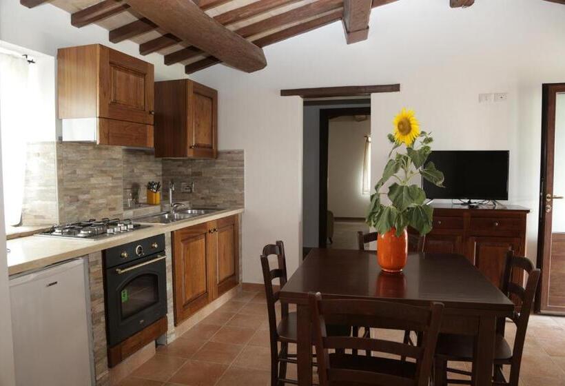 Апартаменты Deluxe 1 Спальня, Agriturismo Podere Acqualoreto