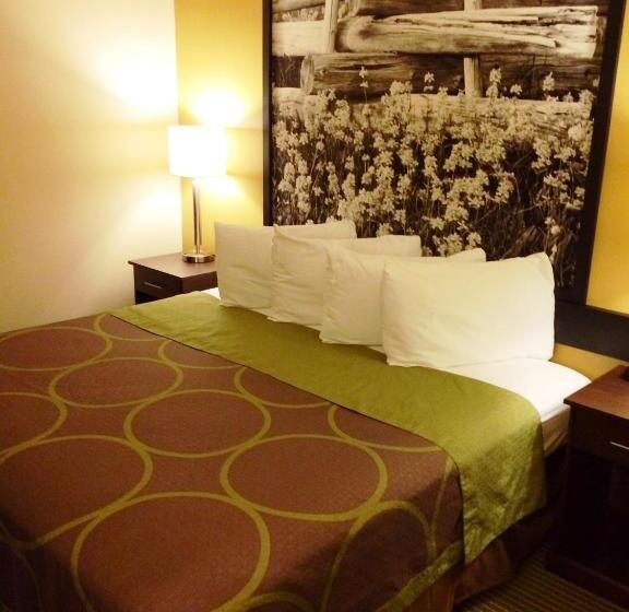 스탠다드 룸 킹사이즈 침대, Super 8 By Wyndham Idaho Falls