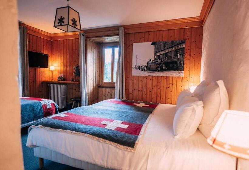 اتاق استاندارد سه نفره, Chalet Hôtel Gai Soleil