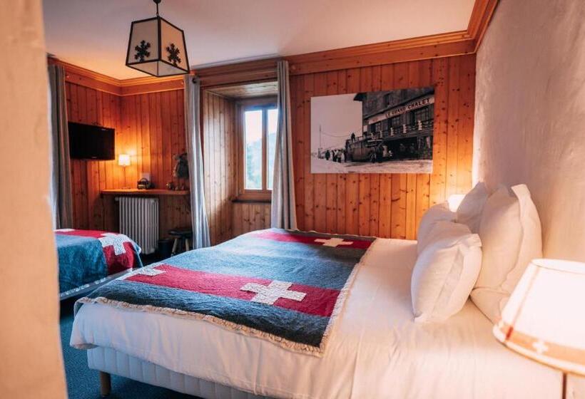اتاق استاندارد سه نفره, Chalet Hôtel Gai Soleil