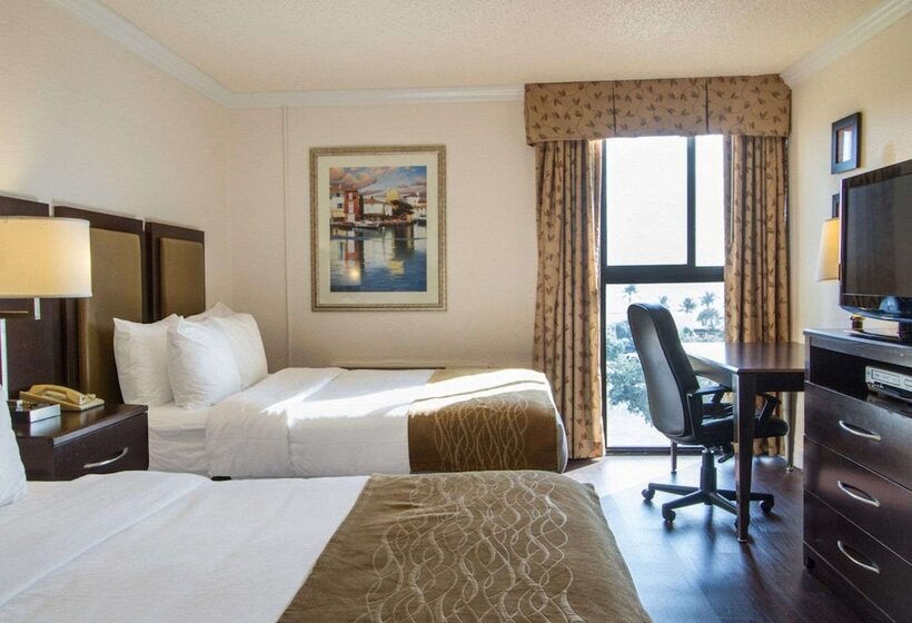 חדר סטנדרט שתי מיטות זוגיות, Comfort Inn Oceanside Deerfield Beach