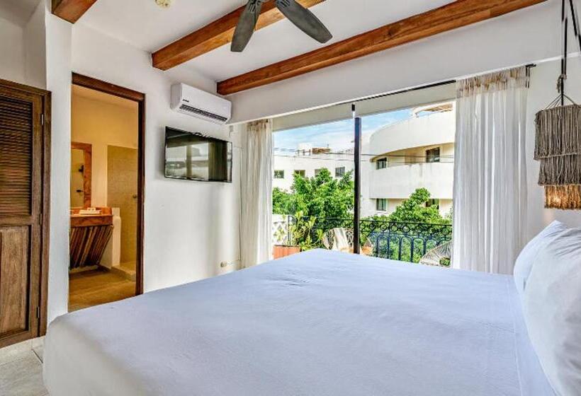 Habitació Deluxe Llit King amb Vistes, Banana Boutique & Spa   5th Av Playa Del Carmen
