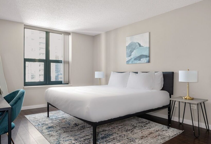 Apartamento Clássico 1 Quarto, Kasa Magnificent Mile Chicago