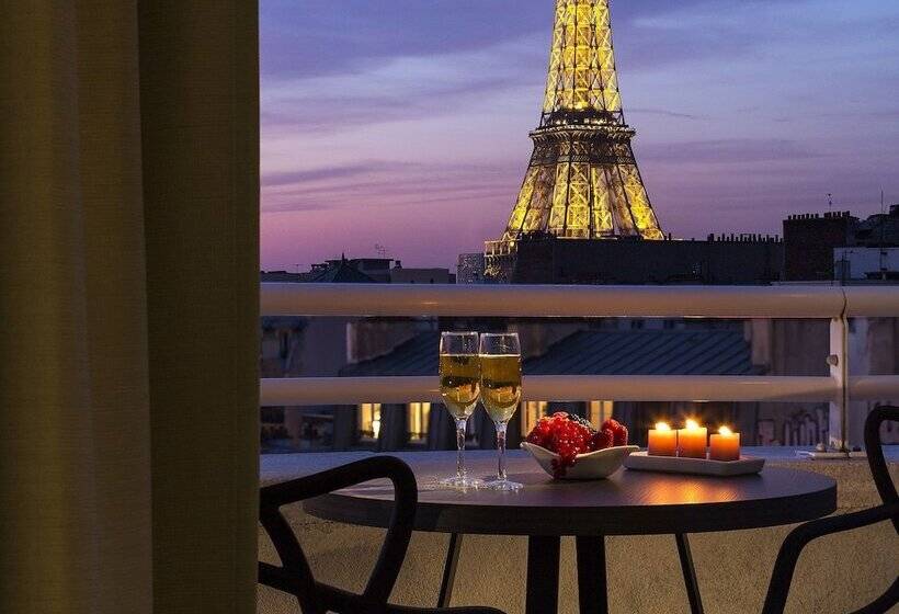 ビュー有りのスタンダードワンルーム, Citadines Tour Eiffel Paris