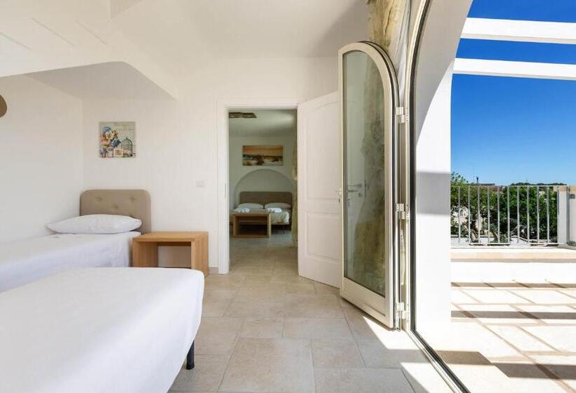 اتاق استاندارد چهار تخته, B&b I Tarocchi