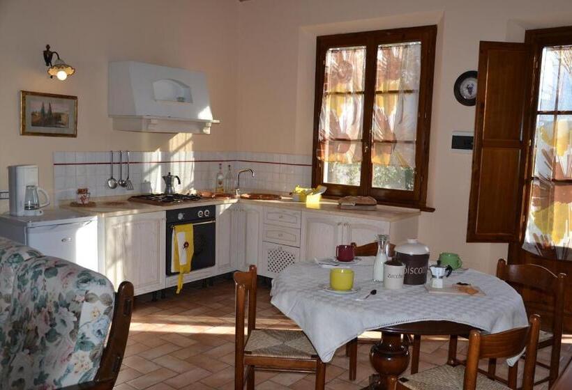 Апартаменты 1 Спальня Вид на Сад, Agriturismo Corte In Poggio