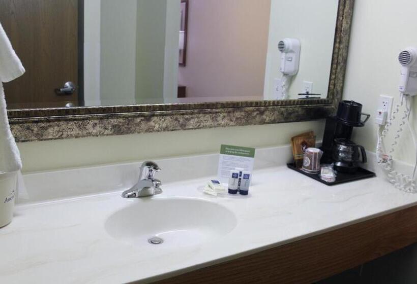 带大床的标准间, Americinn By Wyndham Cedar Rapids Airport