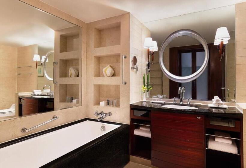 اتاق دلوکس با تخت کینگ و چشم‌انداز شهر, Jw Marriott  Shanghai At Tomorrow Square