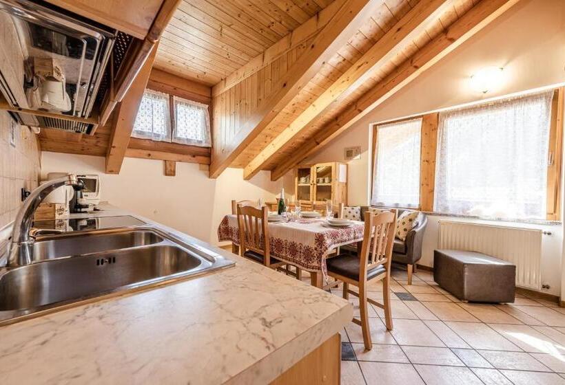 3침실 수피리어 아파트, Villetta Val Di Sole
