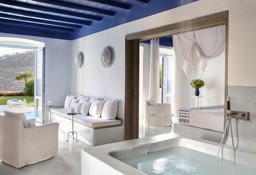 Вилла с 1 спальней и бассейном, Mykonos Blu, A Grecotel Resort To Live