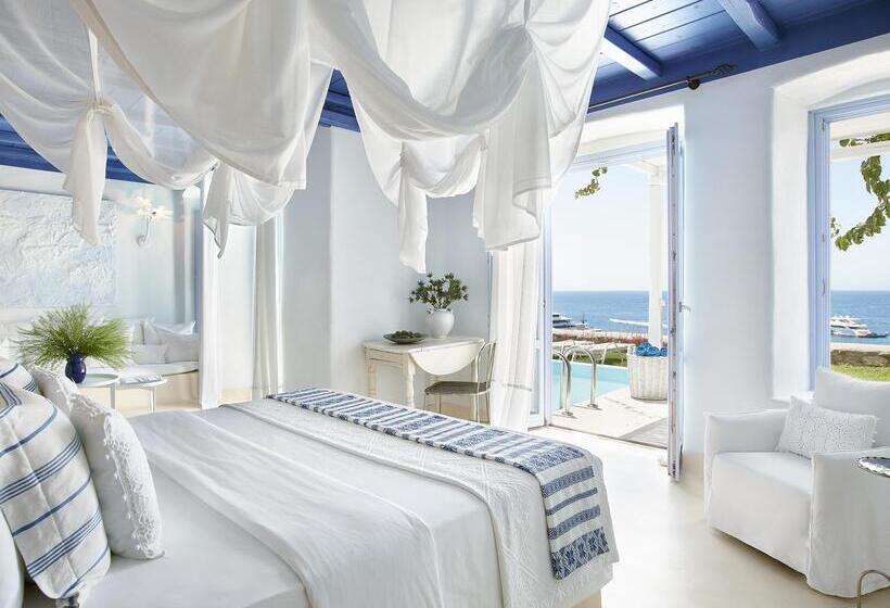 Вилла с 1 спальней и бассейном, Mykonos Blu, A Grecotel Resort To Live