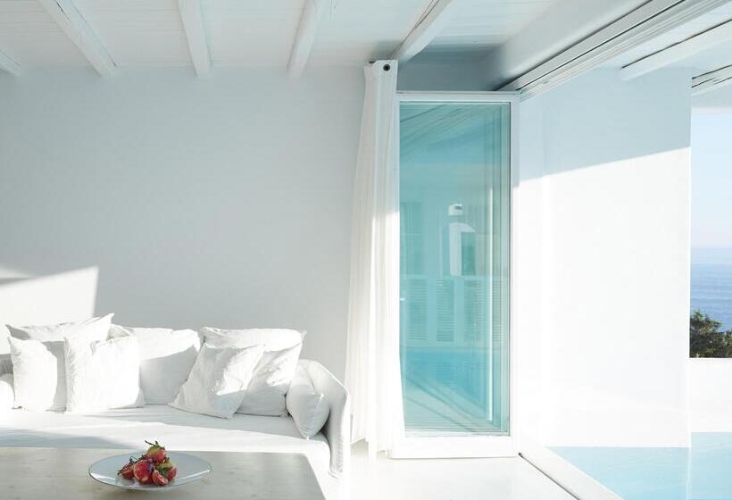 Вилла с 1 спальней и бассейном, Mykonos Blu, A Grecotel Resort To Live
