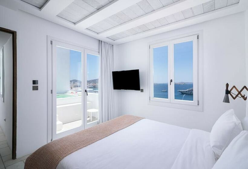 سوئیت پریمیوم با چشم‌انداز دریا, Porto Mykonos