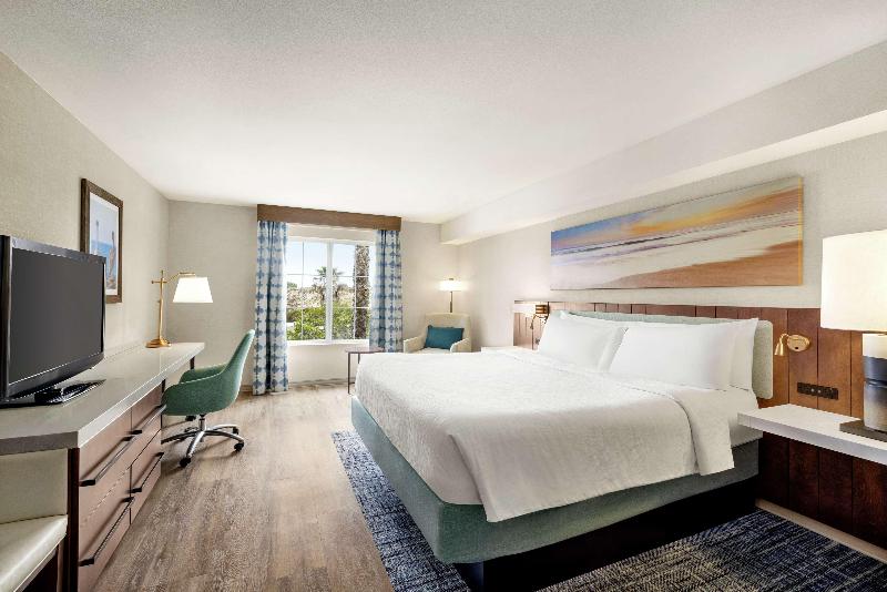 חדר סטנדרט עם מיטת קינג, Hilton Garden Inn Carlsbad Beach