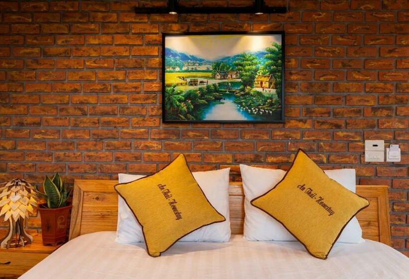 اتاق استاندارد با چشم‌انداز کوهستان, An Thái Homestay And Bar