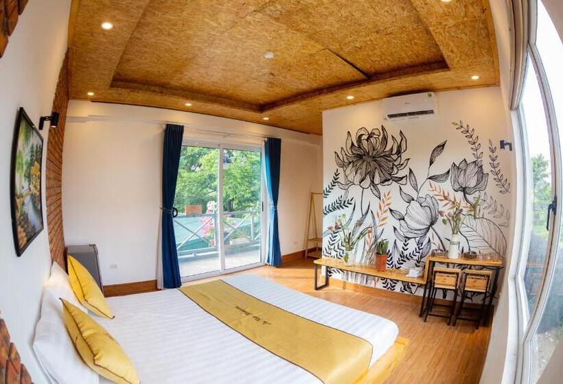اتاق لوکس با بالکن, An Thái Homestay And Bar