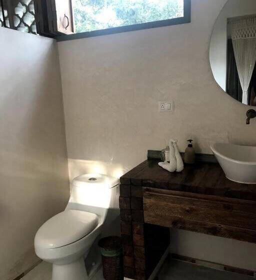 غرفة ديلوكس مزودة بشرفة, Verdeamar Eco Lodge Jungle Retreat