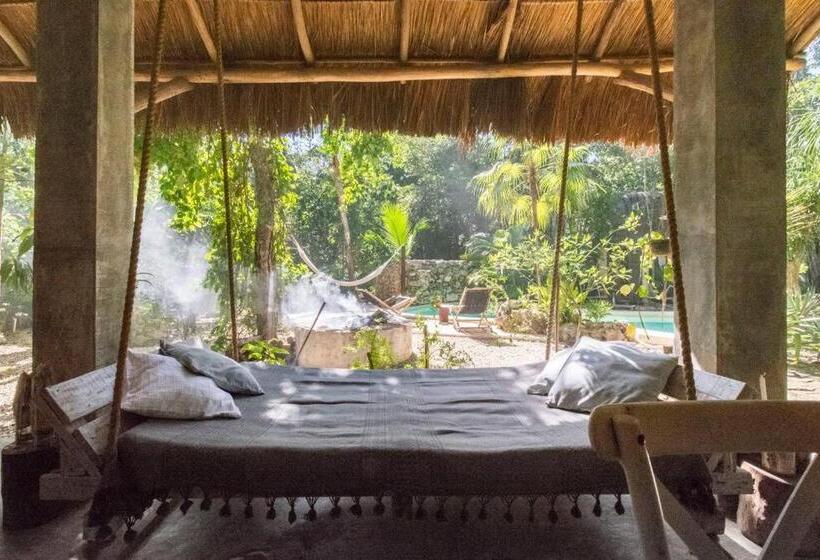 غرفة ديلوكس مزودة بشرفة, Verdeamar Eco Lodge Jungle Retreat