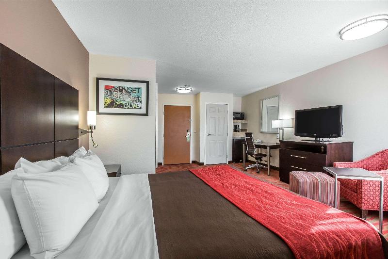 اتاق استاندارد با تخت بزرگ, Comfort Inn Los Angeles Near Hollywood