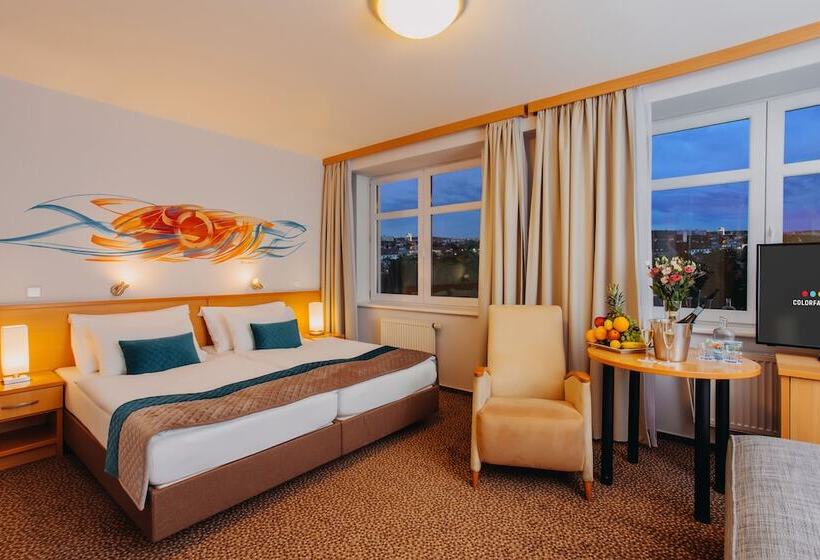 اتاق استاندارد یک نفره, Colorfactory Spa Hotel   Czech Leading Hotels