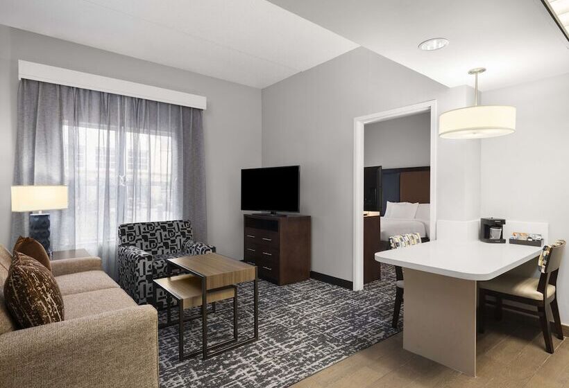 스위트 킹사이즈 침대, Homewood Suites By Hilton Columbus/airport