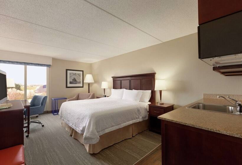 디럭스 룸, Hampton Inn Dulles Cascades