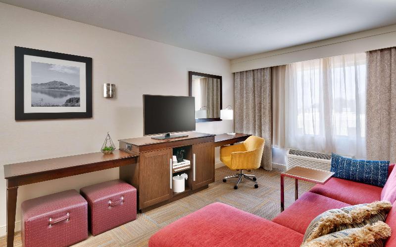 Люкс Кровать Кинг, Hampton Inn Salt Lake City Central